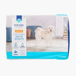 Male Doggie Diaper Disposable Wraps